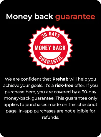money-back guarantee on paywall
