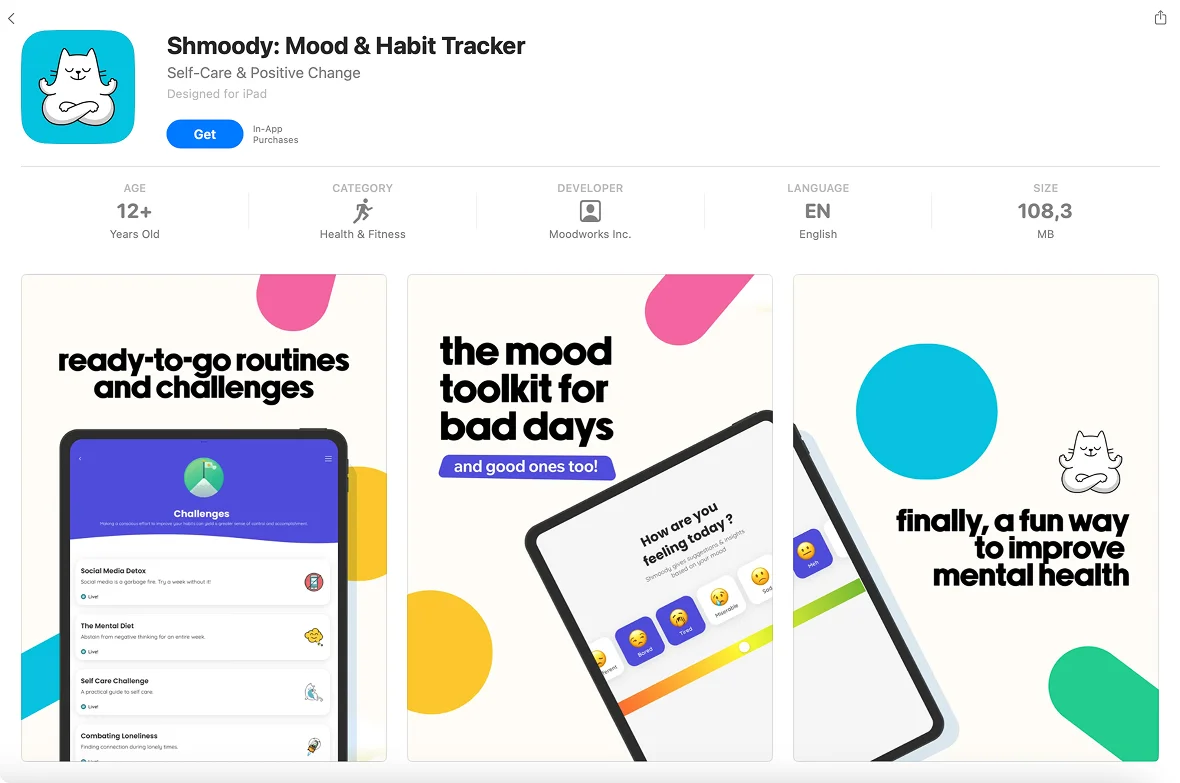 Shmoody: Mood & Habit Tracker on the App Store